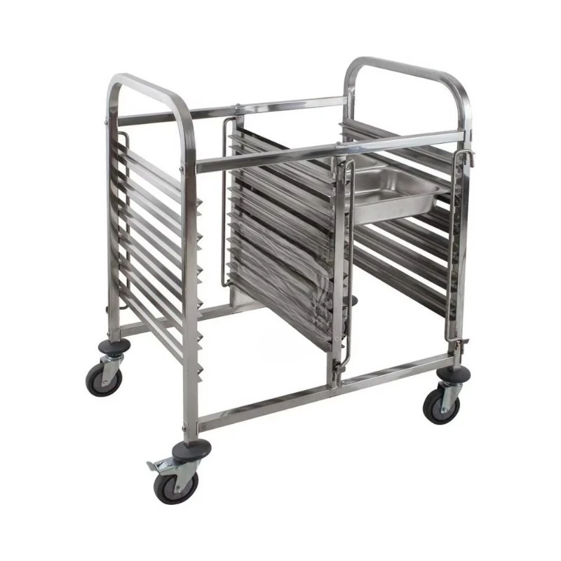New 6-layer baking equipment trolley for hotel restaurants Stainless steel