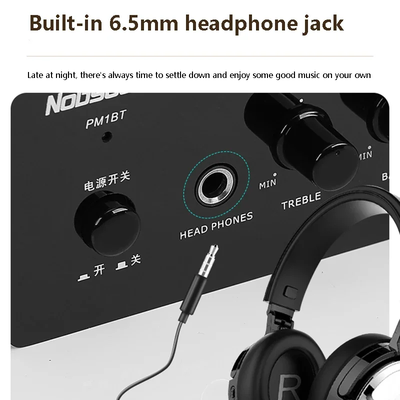 HiFi ロスレスパワーアンプ Bluetooth 5.0 低音高音 EQ トロイダルトランス USB 再生ホームシアタースタジオオーディオシステム