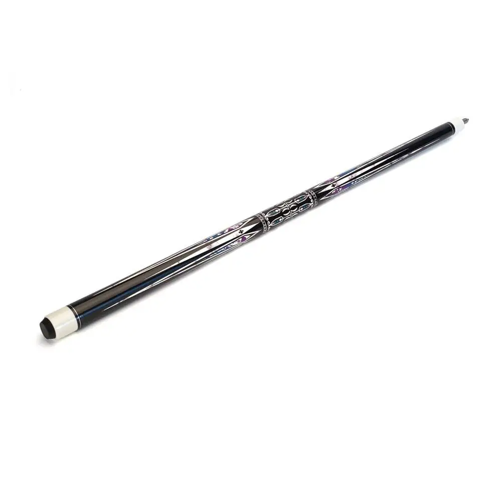 

High Quality 1/2 Split UV Printed Snooker Cue 13mm Ornaments Birch Grip Direct Billiard Cues for Pool Sportspromote sales