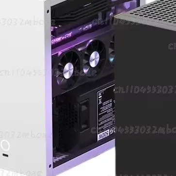 1U Small Form Factor Chassis M21 M31 with Semi-High Graphics Card Support 120mm Cooling for ITX Build