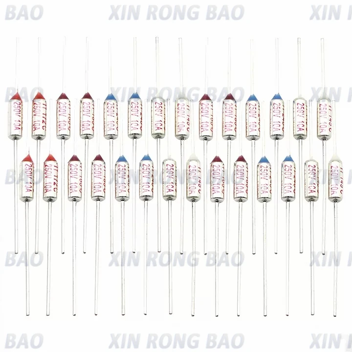 TF Thermal Fuse RY 10A 250V Temperature 65C 73C 75C 85C 100C 110C 120C 130C 152C 165C 172C 185C 192C 200C 216C 240C 280C 300C