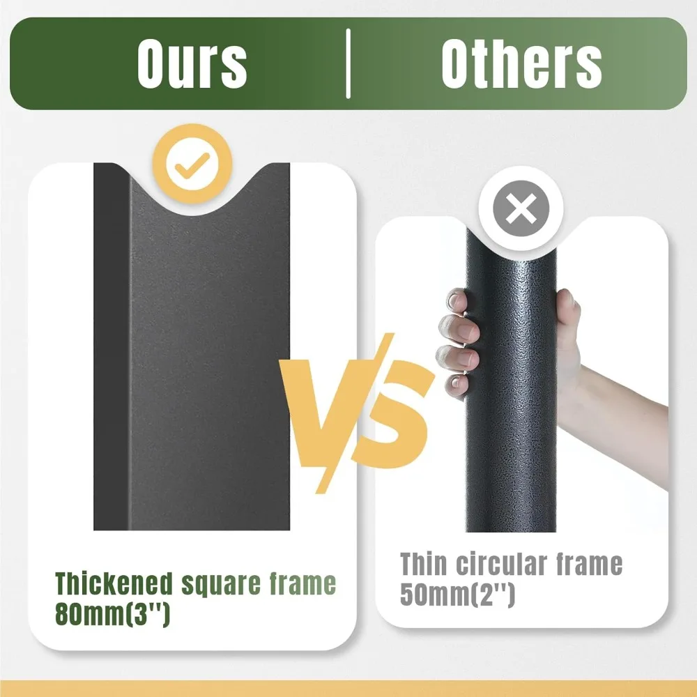 شرفة خارجية قوية مقاس 10 × 12 مع سقف مزدوج وشبكة ناموسية لحفلات الفناء #2