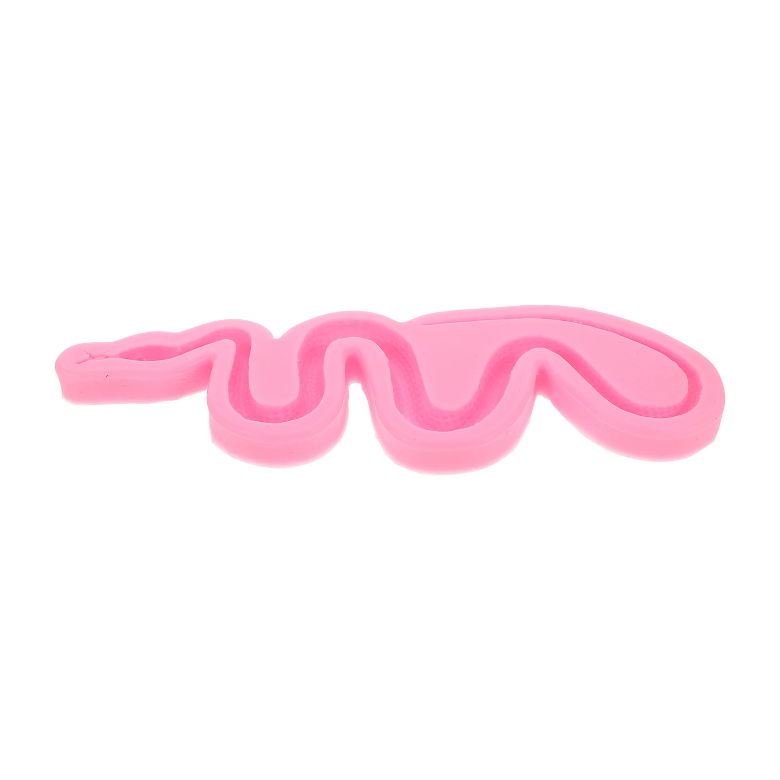 

Imitation Snake Epoxy Resin Pendant Mold Diy Keychains Molds Earrings Mould for Women Silica Gel Animal Silicone Making