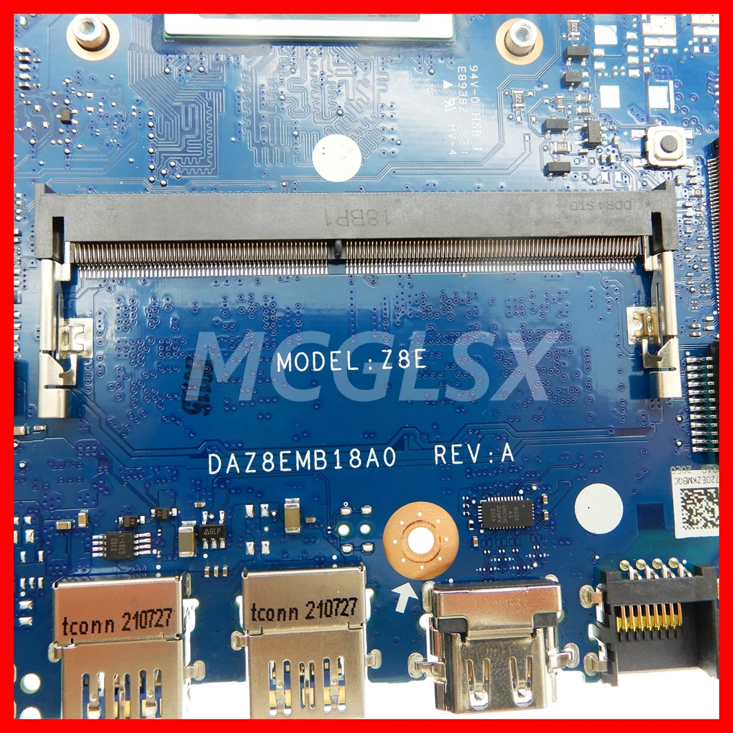 DAZ8EMB18A0 Mainboard For ACER Aspire EX215-22 A314-23 A315-23