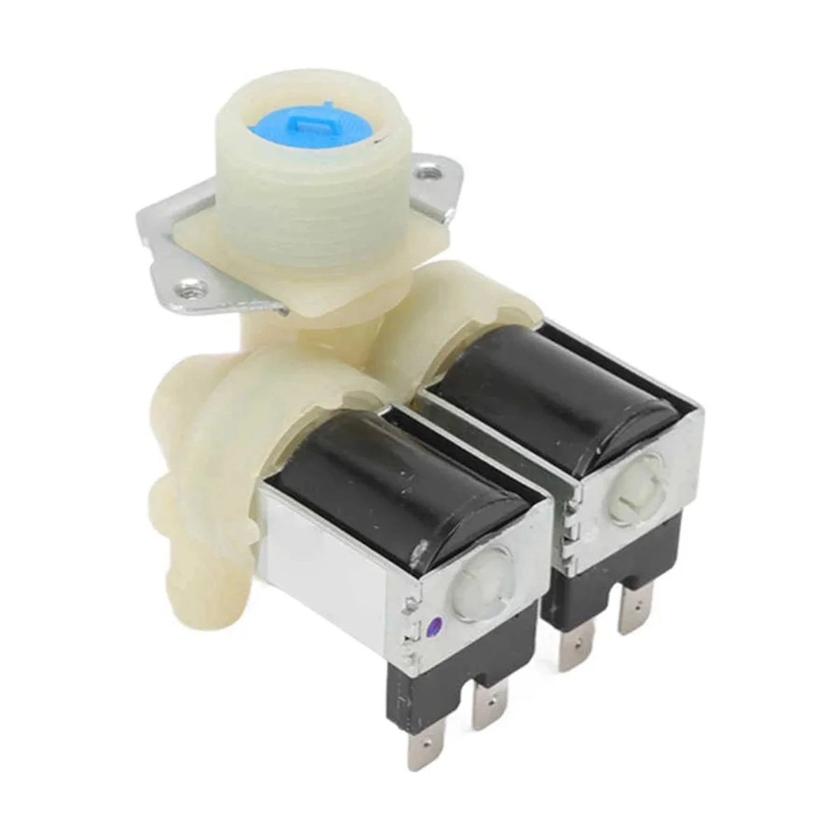 Drum Washing Machine Inlet Water Valve Dual Heads Inlet Magnetic Valve for Samsung Cylinder Washing Machine FPS