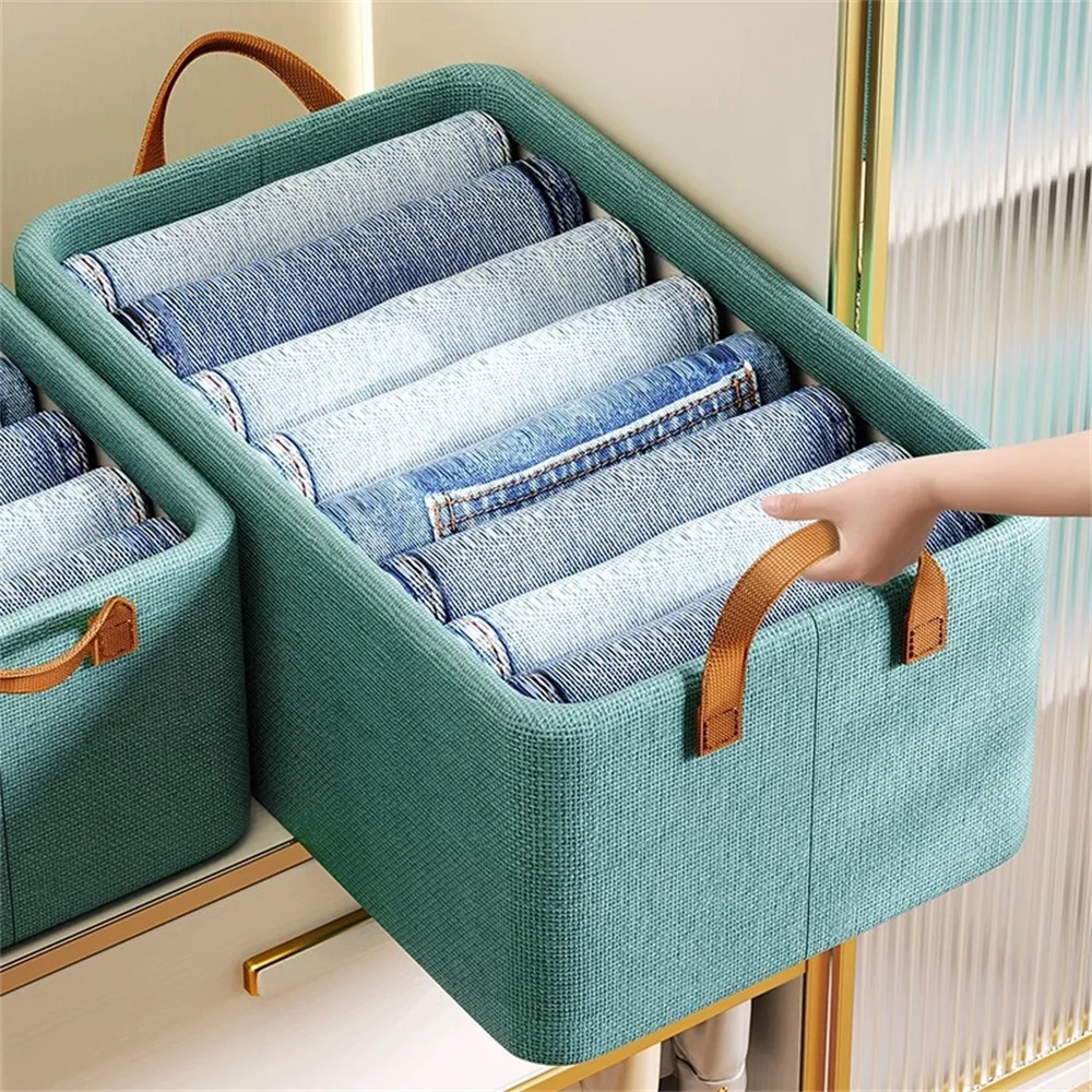 Collapsible Clothing Organizer Bedroom Wardrobe Closet Clothes Pants Storage Organizer Drawer Organizer Toy Storage Organizers