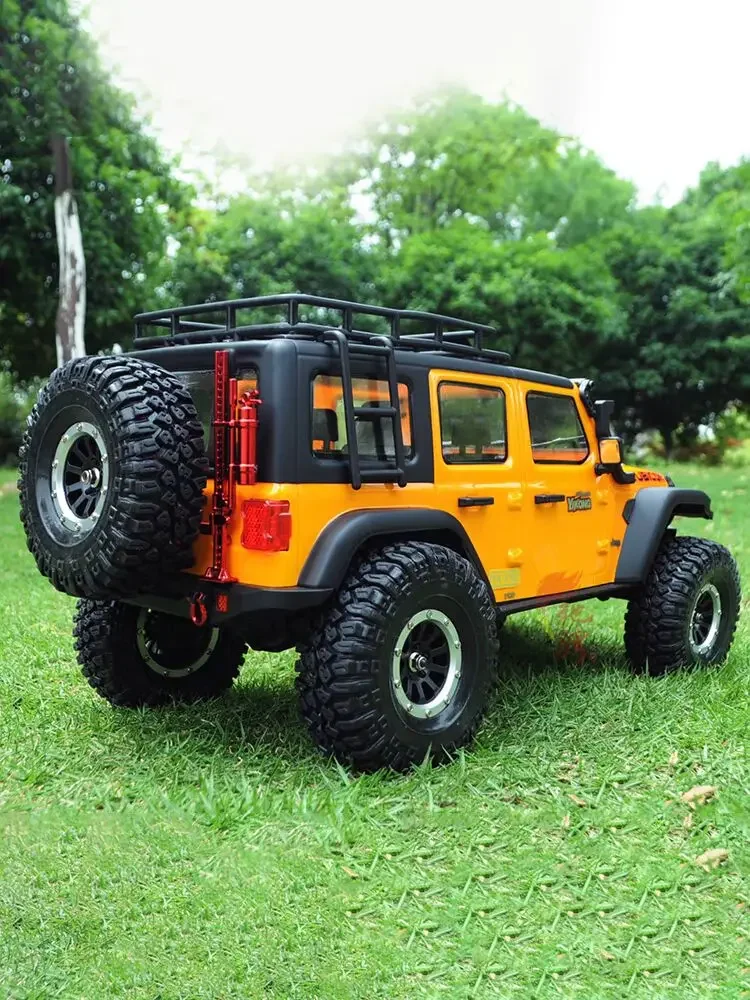 Yk 4102pro 1/10 Wrangler Zdalnie sterowany pojazd terenowy do wspinaczki Napęd na cztery koła Dwubiegowy zamek różnicowy Zabawka dla dorosłych