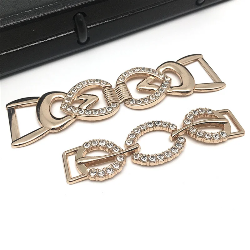 Alloy Chain Strap Purse Strap Extender Flat Metal Connectors Chains Decoration for Purse Handbags Shoulder Bag  DIY Accessories