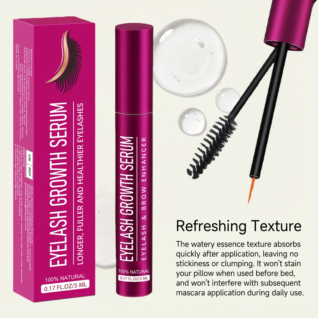 Thick Eyelash Serum For Promote Eyelash Growth Enhancer Longer Fuller Thicker Natural Curling Lengthening Lash Makeup Eye Care