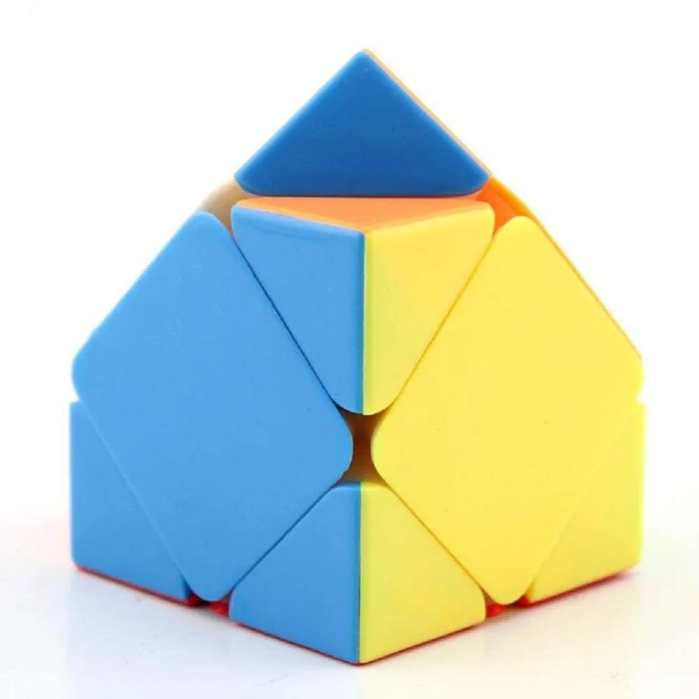 MoYu MoFangJiaoShi Cubing Classroom Meilong Skewb Magic Cube Brain Teaser Twist Puzzle Toy Stikcerless