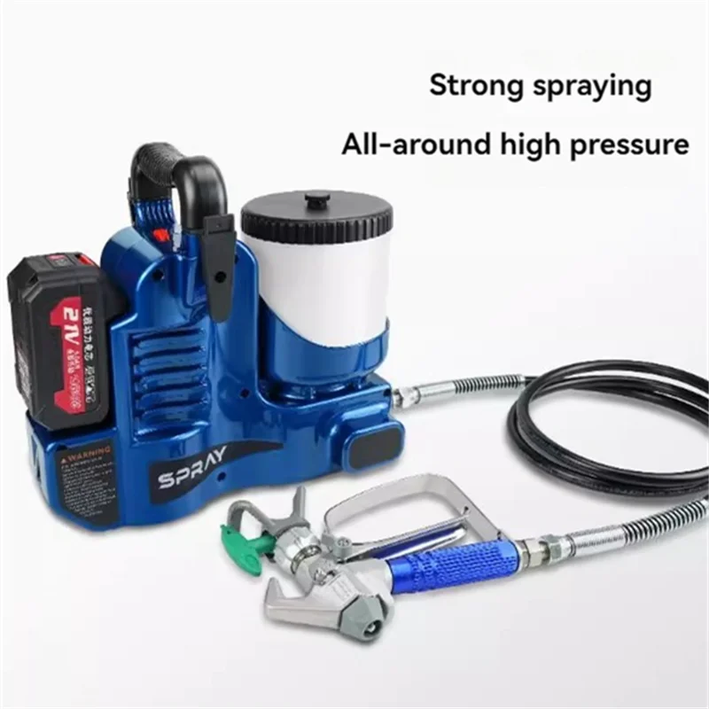1.2L Portable Lithium Airless Spray Machine Furniture Exterior Wall Spraying Tools Can Adjust The Latex Paint /Paint