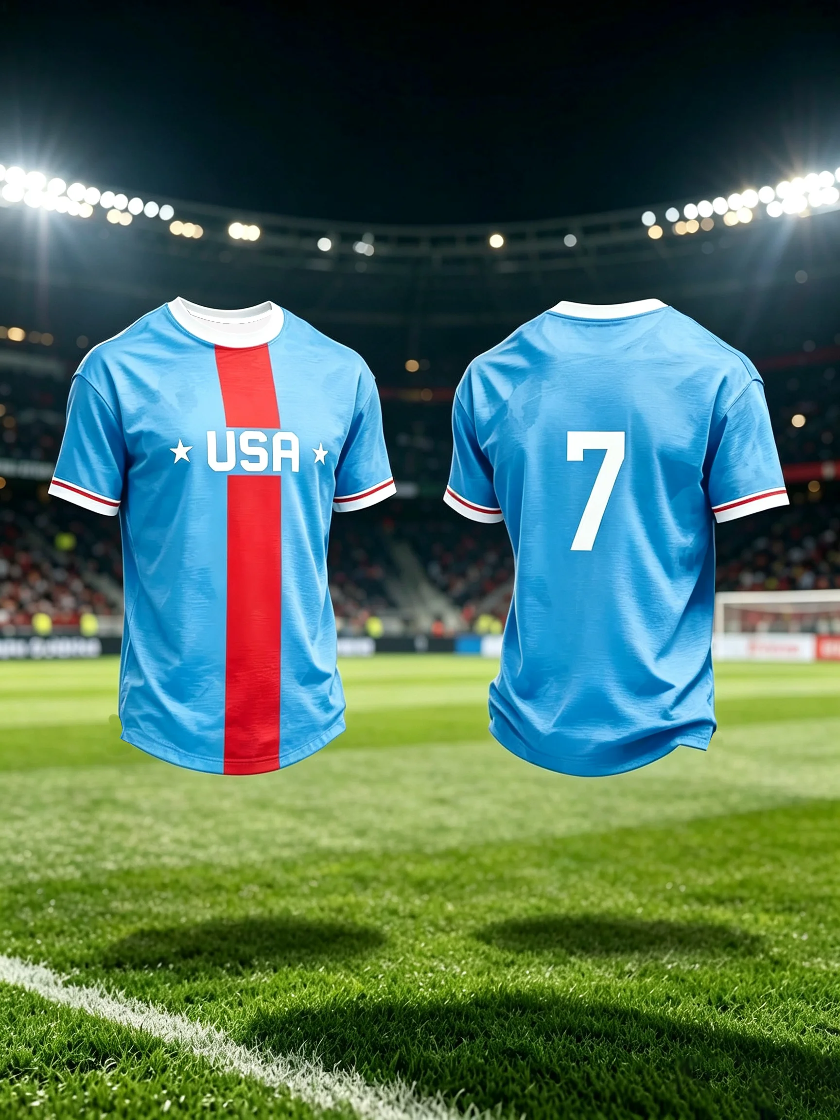 Football team jersey, summer round neck short sleeved T-shirt, football match top