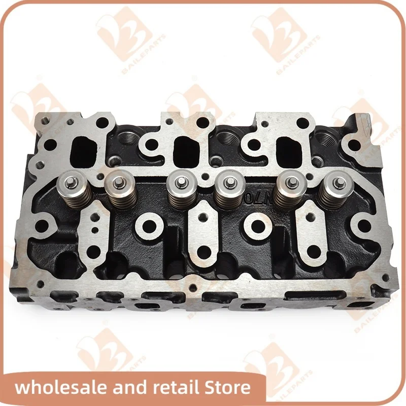 3TNV70 Cylinder Head Assy with Valve For Yanmar 119515-11740 Engine