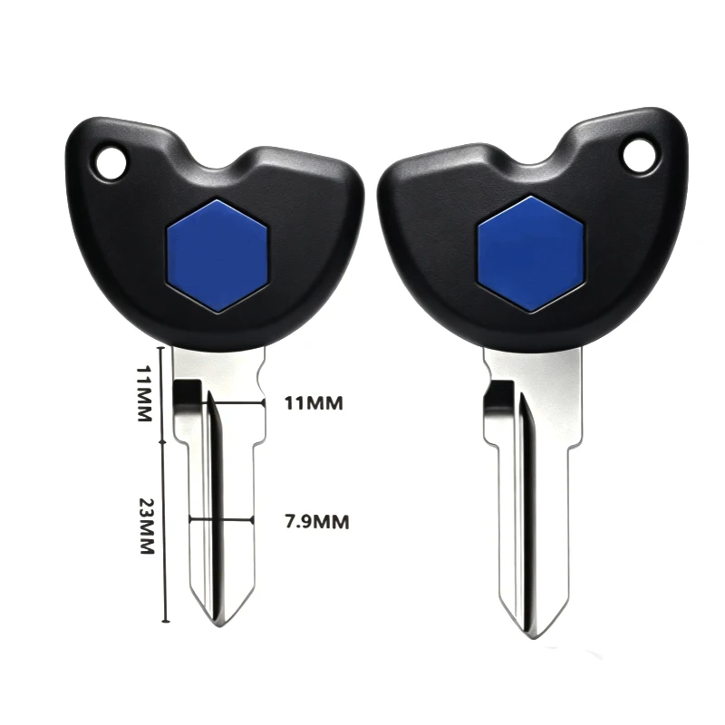Chip Motorcycle Key Brand New Uncut Key for Vespa Piaggio Medley 150 150S 150SE Motorcycle Replace Uncut Keys 2022-2023 5