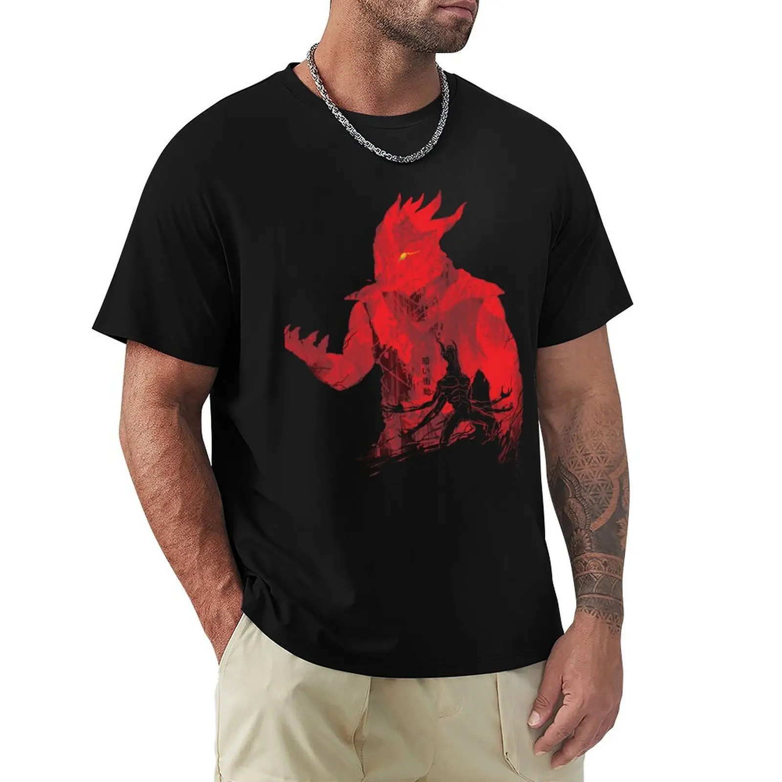 

A Dark Impulse:BG3 Dark Urge T-Shirt graphic shirts Aesthetic clothing Funny t-shirts for a boy shirts men