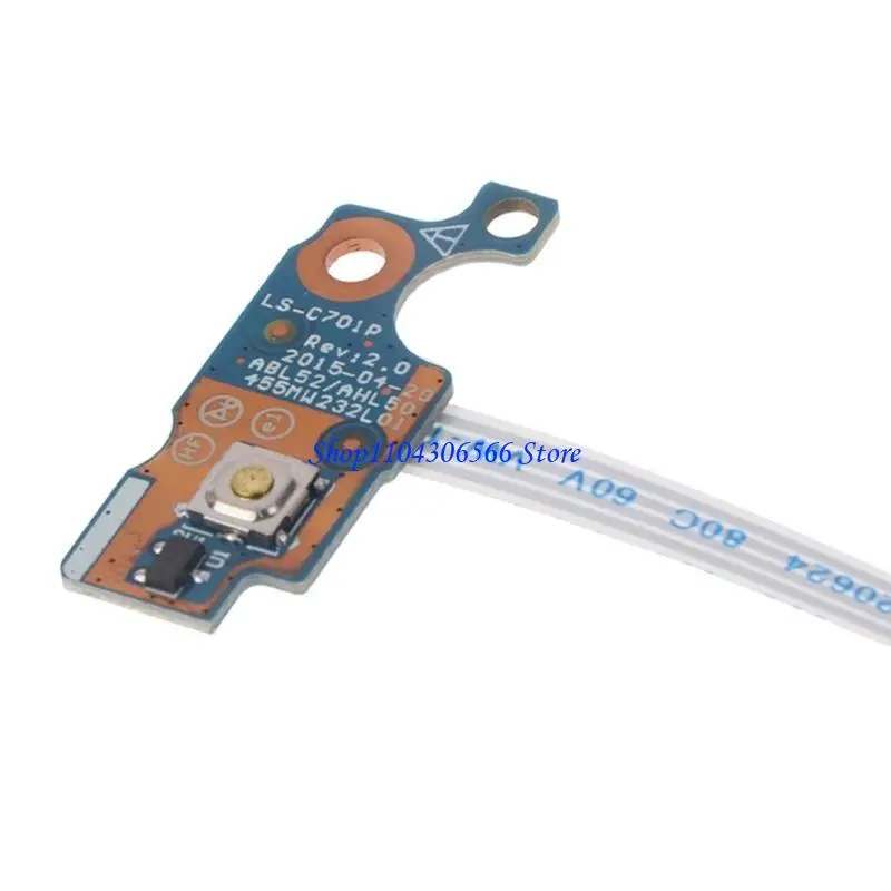 02DD مفتاح تشغيل/إيقاف زر الطاقة مع كابل لجزء إصلاح الكمبيوتر 255 250