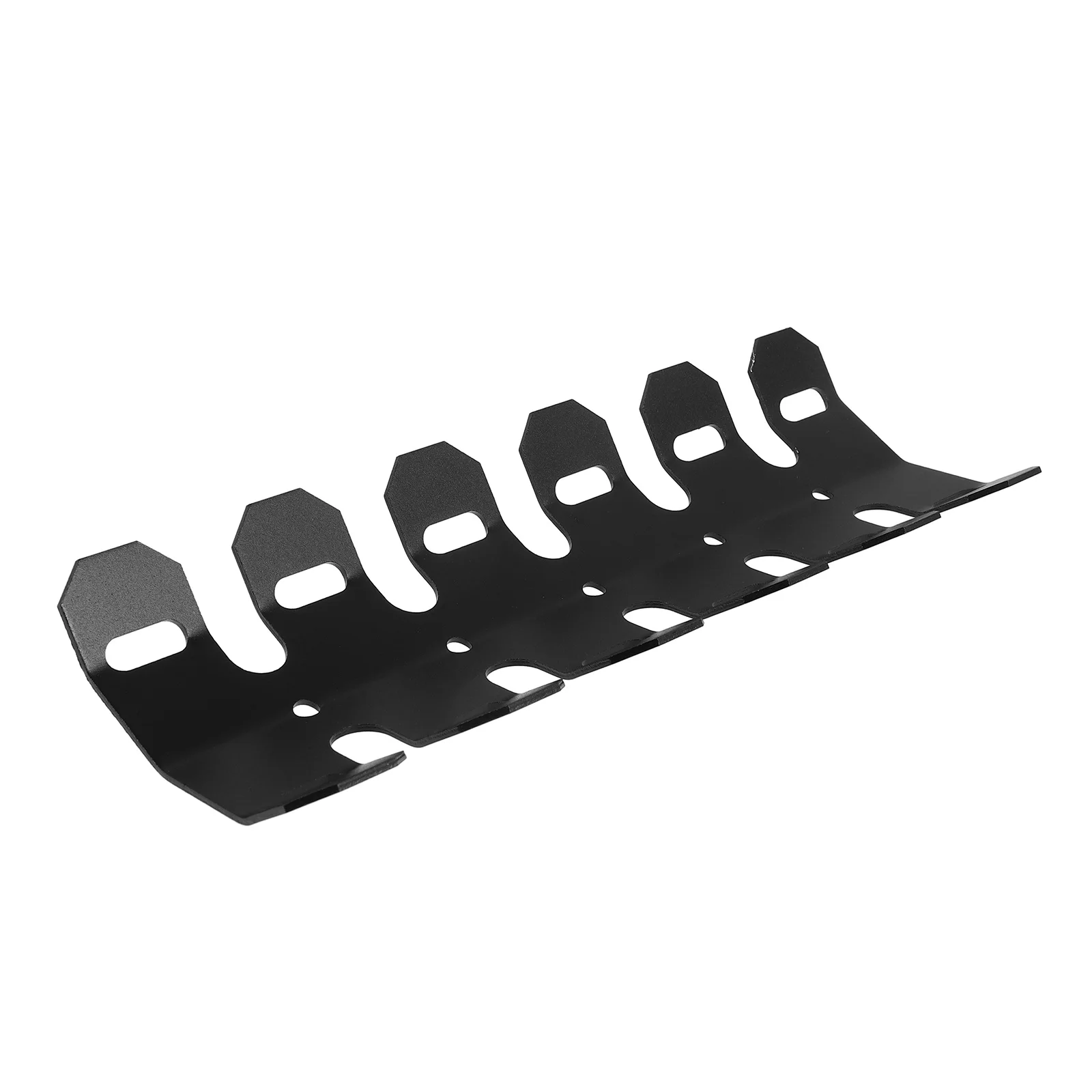 

Black Muffler Guard Short Protective Iron Exhaust Heat Shield Cover Anti Scalding Motorcycle Accessory Dissipation