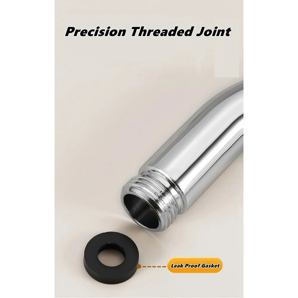 Shower head angle adjustment elbow 135 ° telescopic shower arm connector, top spray head elbow connection adapter