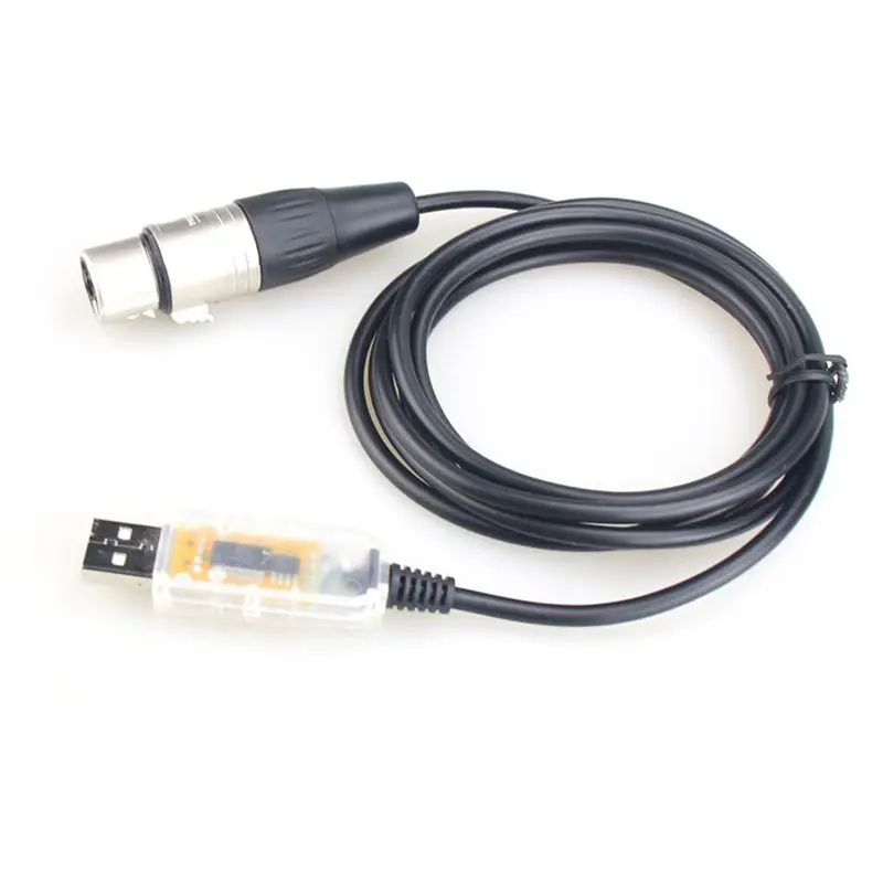A14G USB To Interface Adapter LED DMX512 Computer PC Stage Lighting Controller Dimmer ,Adapter Cable