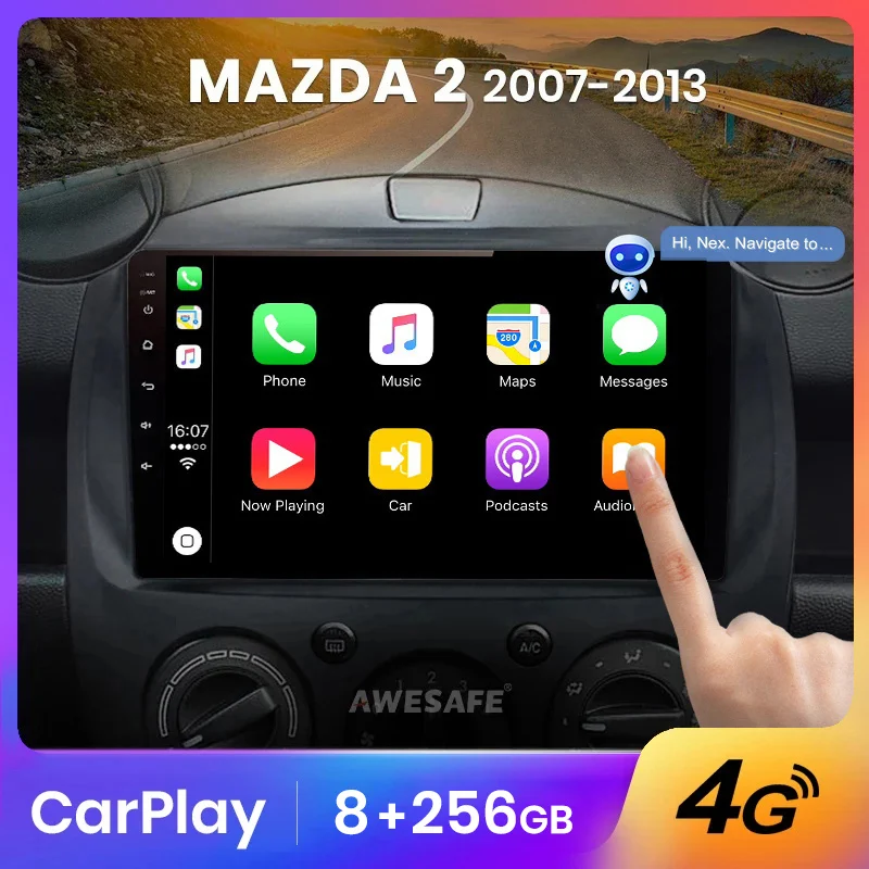 AWESAFE Wireless CarPlay Autoradio for  Passat B5 2000-2005  Car Radio Multimedia Player Android Auto Stereo GPS