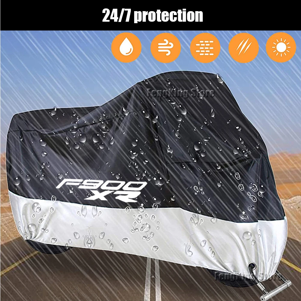 For BMW F900XR F900 XR Motorcycle Cover Waterproof Outdoor Motorbike Rain Dustproof Snow Sun UV Protector