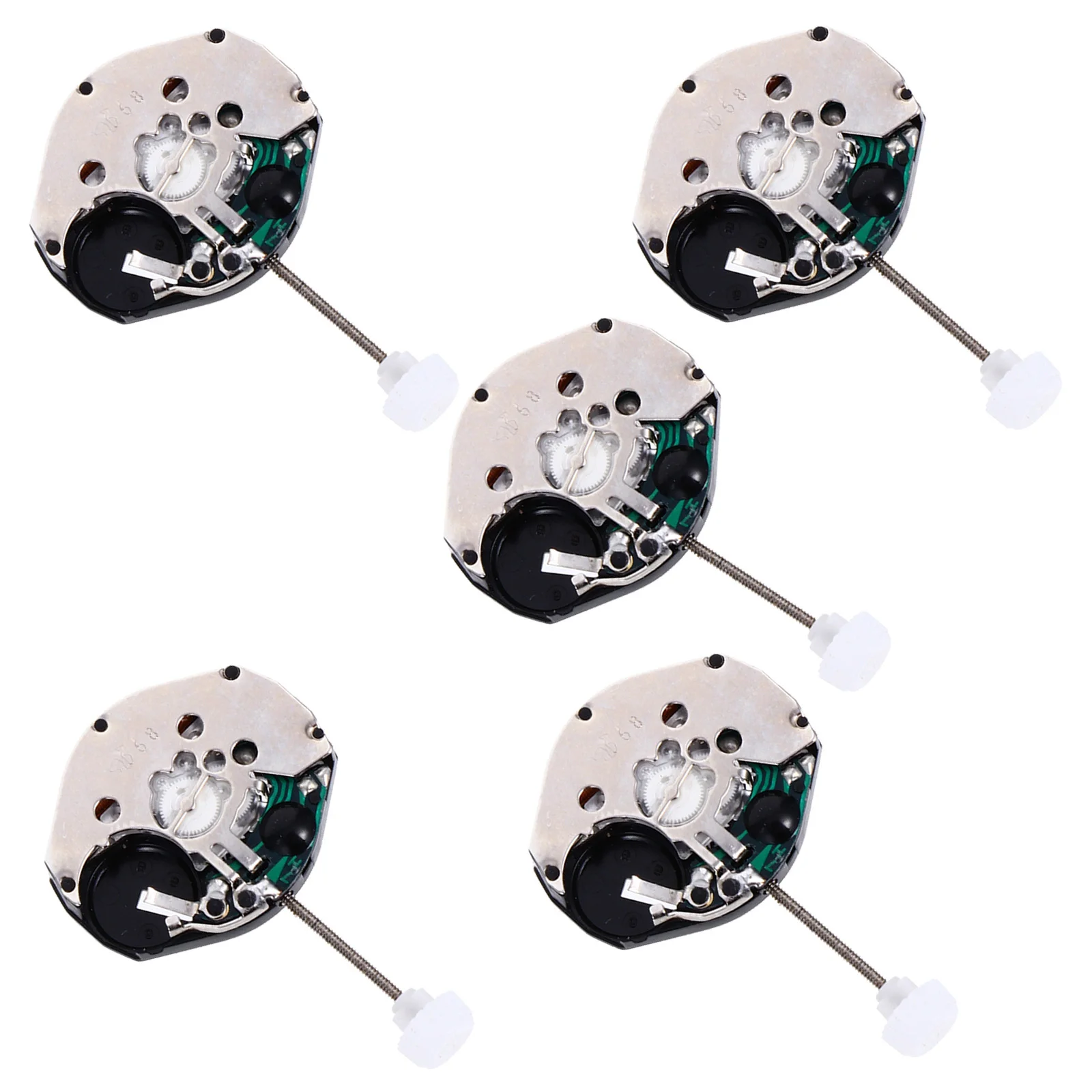 

5Pcs Wristwatch Movement Accessory Superior Material Safe Reliable Lightweight Compact Watch Movement Replacement