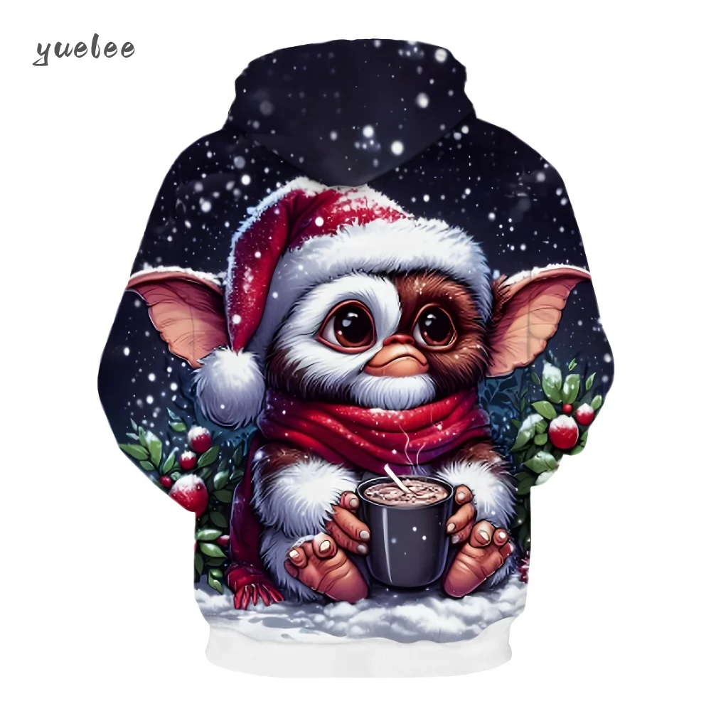 Santa Claus 3d Graphic Print Hoodies Men Women Fashion Christmas Hoodie Sweatshirt Snowman Tracksuits Men clothing Winter Falls