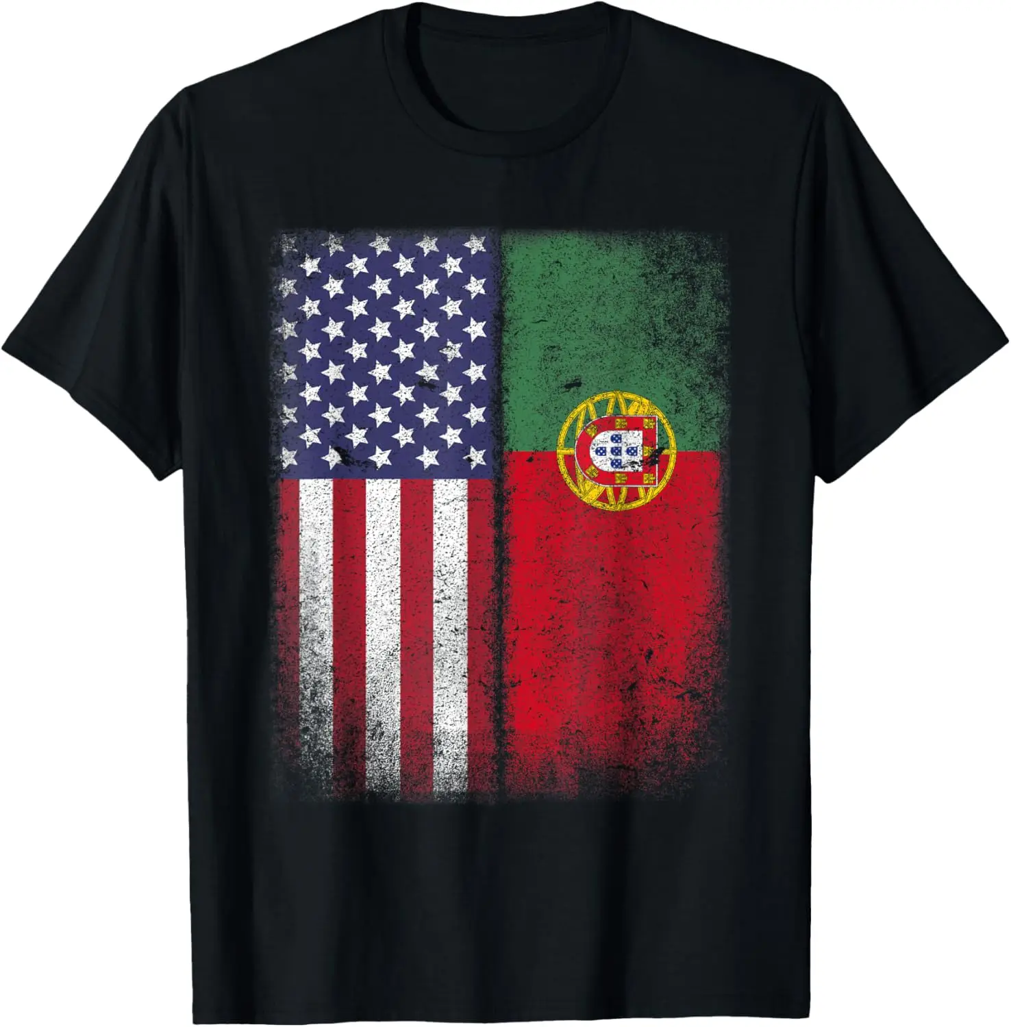 Portuguese American Flag Portugal Usa T-Shirt