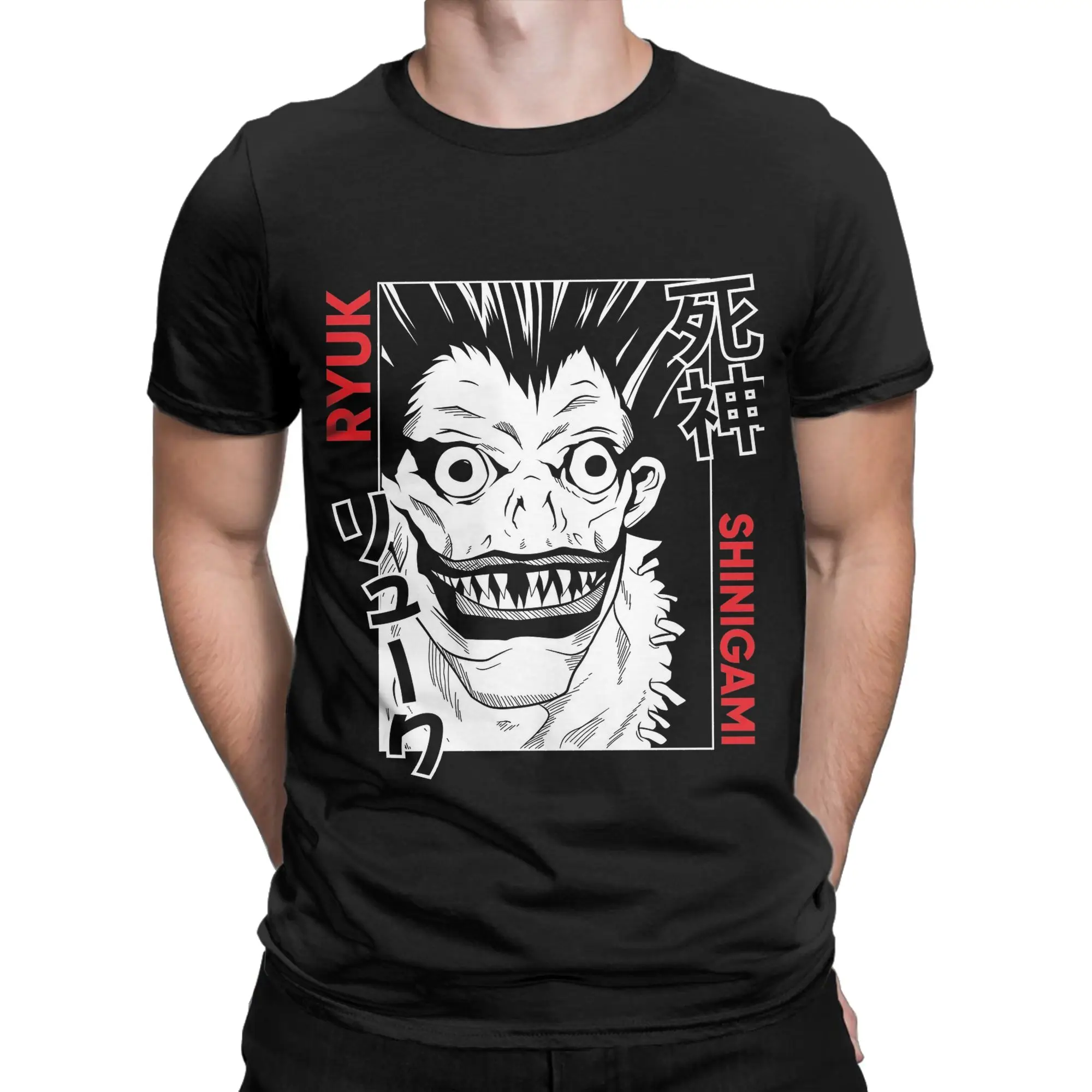 مذكرات الموت تي شيرت الرجال مضحك 100% القطن تي شيرت جولة الرقبة قصيرة الأكمام تي شيرت زائد حجم قمم