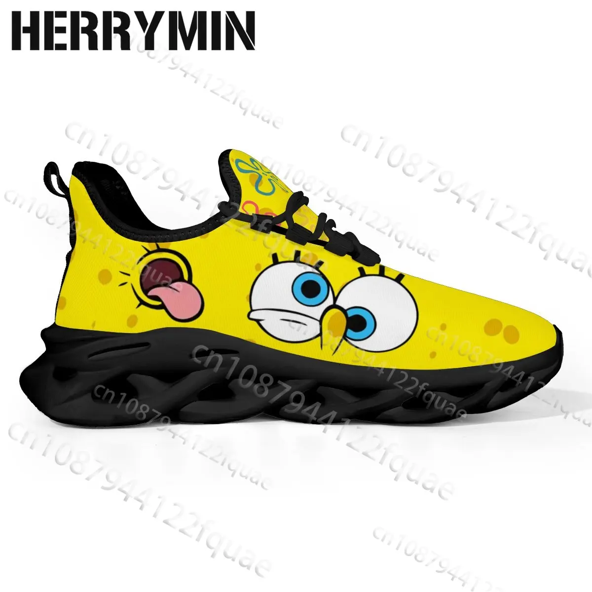 Picture 3: Unique Yellow Spotted Cartoon Print Blade Sole Sneakers For boys girls Children shoes  Casual Walking Run Shoes 2026
