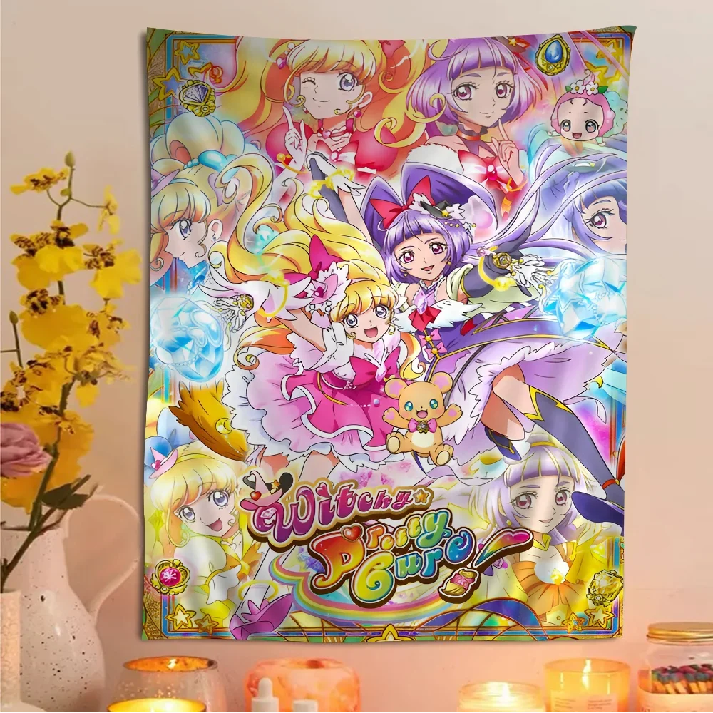 Tapis muraux en polaire pour la décoration de la maison, anime mignon, marionnette, hiphélicoptère, conflictarot, décor de dortoir