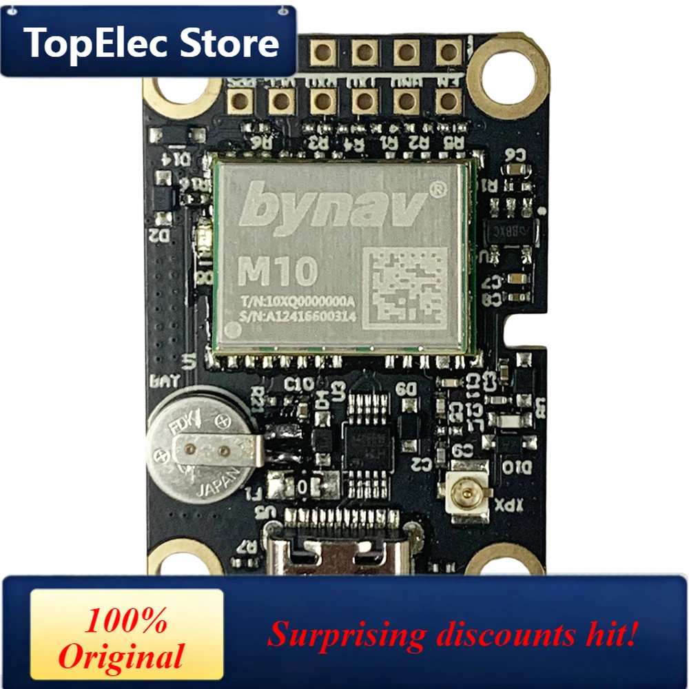 TopElec Bynav M10 Gnss High Precision Positioning Module gnss RTK gps module gnss module For Smart Agriculture