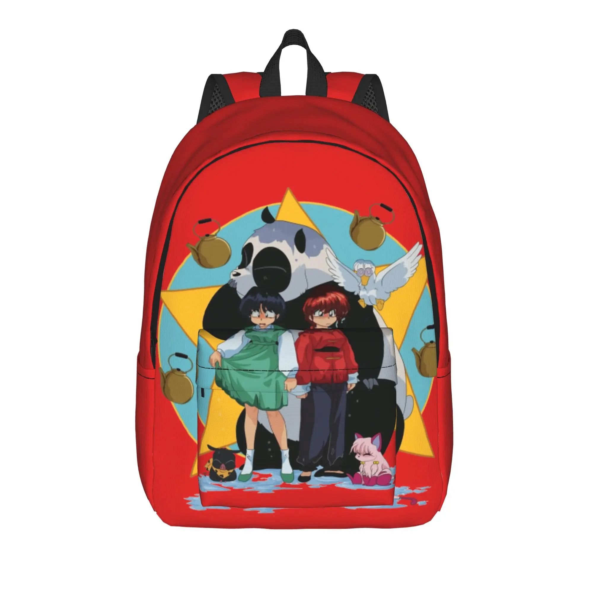 Ranmas Transformation Backpack for Men Women Teenage High School Work Daypack  Laptop Shoulder Bag Sports