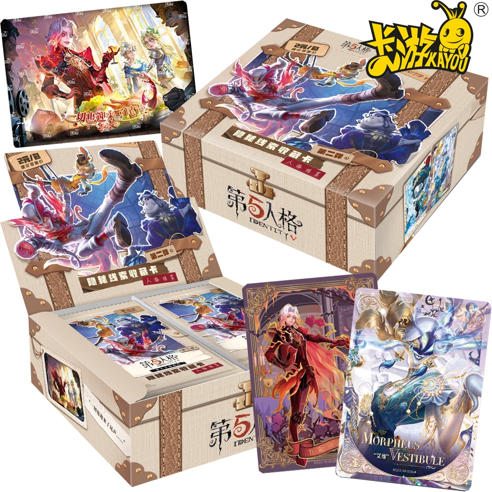 

New Original KAYOU Identity ⅤCollection Cards Popular Role-Playing Game Exquisite and Rare Visual Arts Figures Cards Fans Gifts