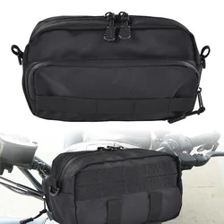 Universal Motorcycle Bag Motor Handlebar Bag Fork Bag  for For Motorbike Cruiser Softail Dyna Sportsters Dirt Bike Bicycle ATV