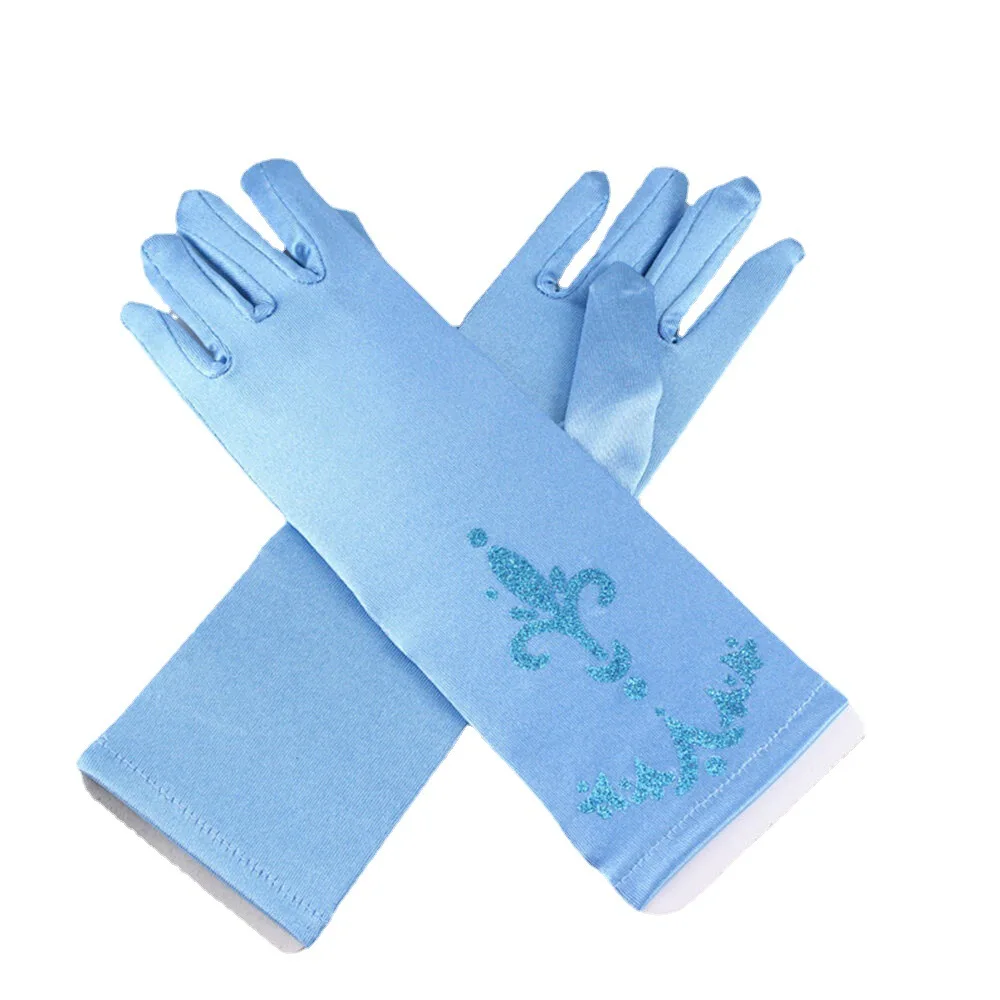 Детские перчатки с принтом Диснея, перчатки «Холодное сердце», королева, Эльза, принцесса Анна, перчатки «Холодное сердце»