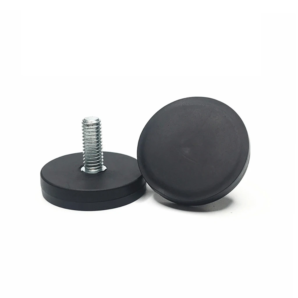 M4 M5 M6 Magnetische Basis Halter D31mm Runde Gummi Beschichtet Magnet Mini für Kamera Auto Dach Scheinwerfer Licht Bar Halterung sucker Mount – Detail 7