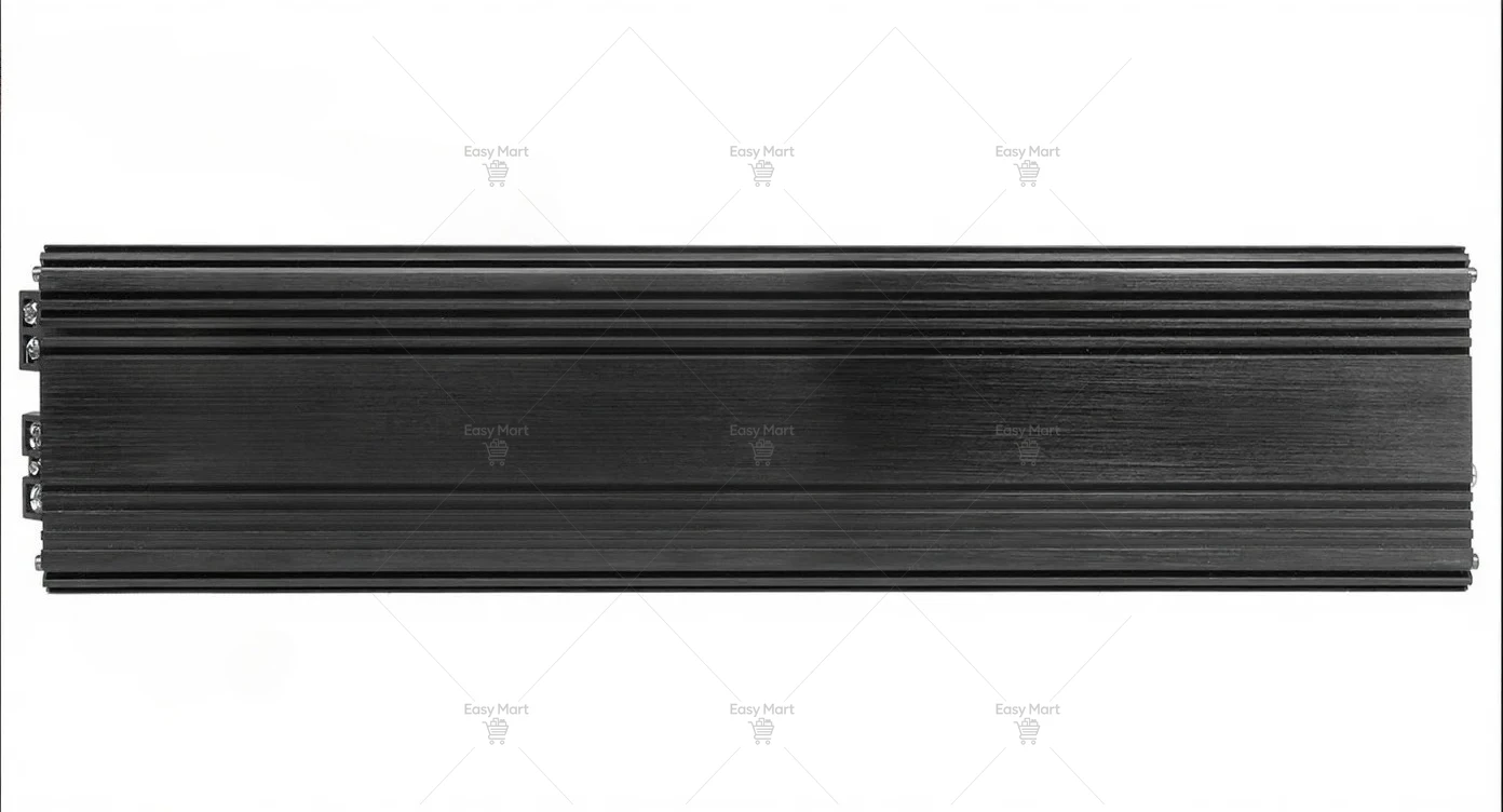 2500W RMS Mono Car Amplifier, 1 Ohm Stable Class D, SPL High Power Subwoofer Amp