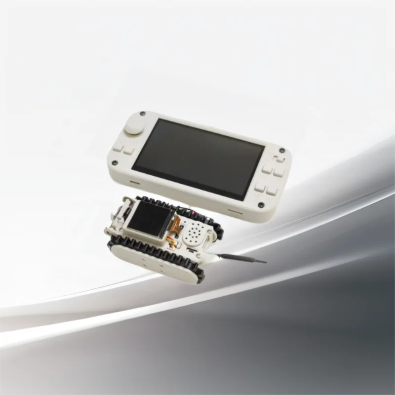 Pipeline Inspection Wireless Video Car Track Robot with Camera Maker Teaching Esp32 Scanning Code Networking DIY Program Toysit