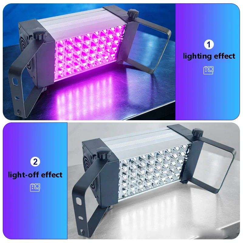Multi wavelength adjustable UV Ultraviolet Curing Lamp 365nm/395nm/365nmX395nm Glue Resin Green Oil Solder PCB board Coating LCD