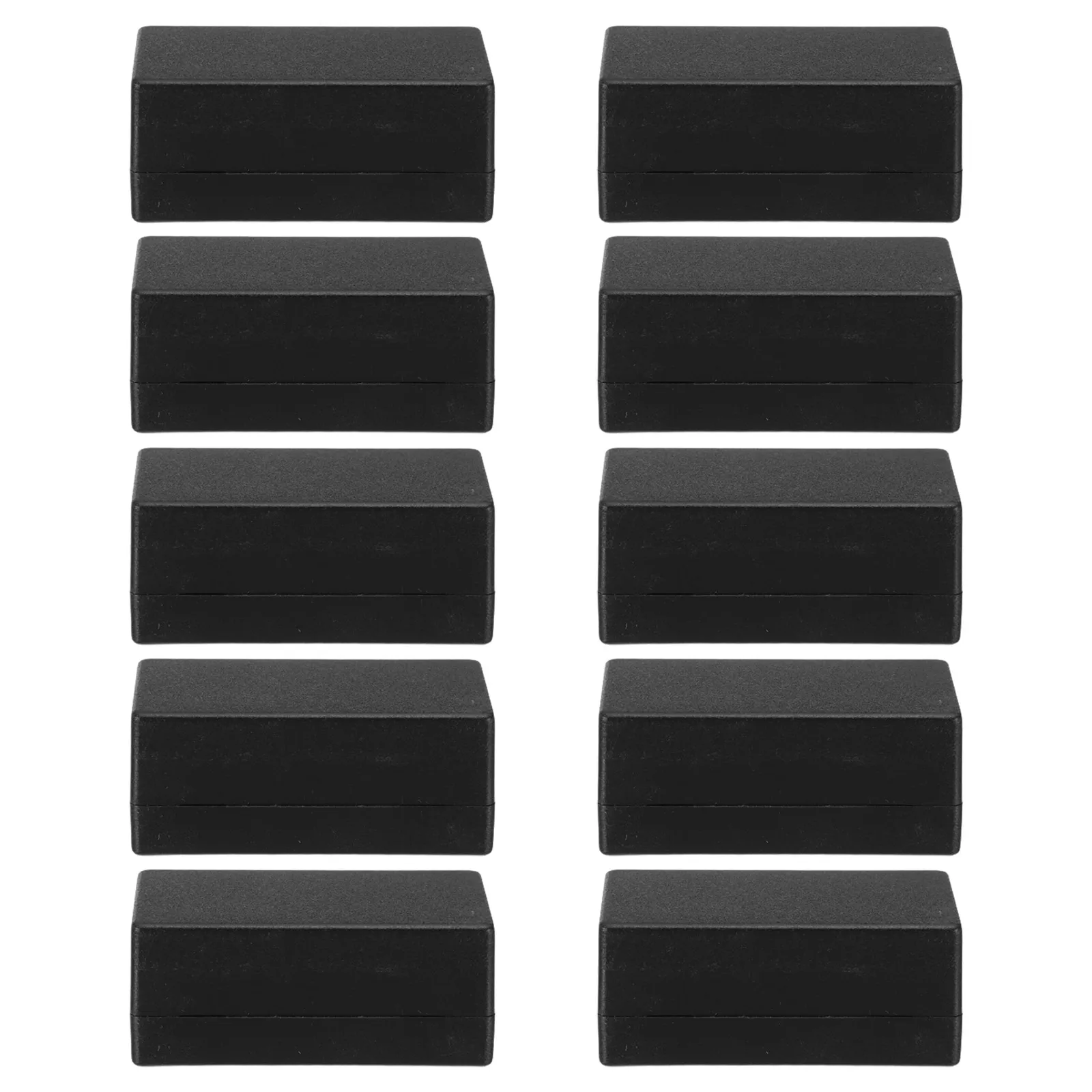 10pcs Plastic Junction Box Waterproof Outdoor Cable Organizer For Led Wiring Diy Electronics Enclosure With Slot Bracket Clamp