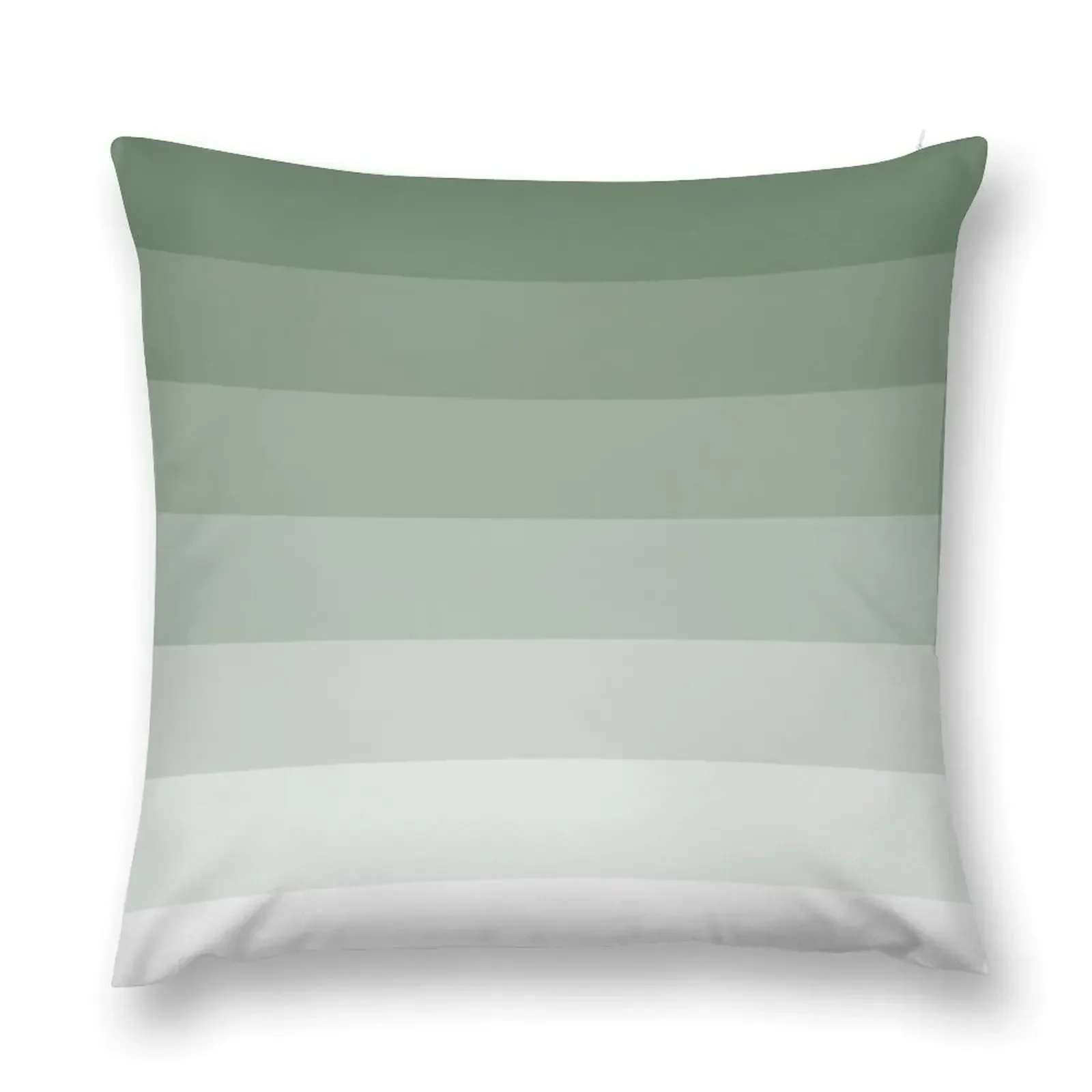 

Sage Green Ombre Stripes Throw Pillow Cushions For Children Pillowcase Cushion pillow