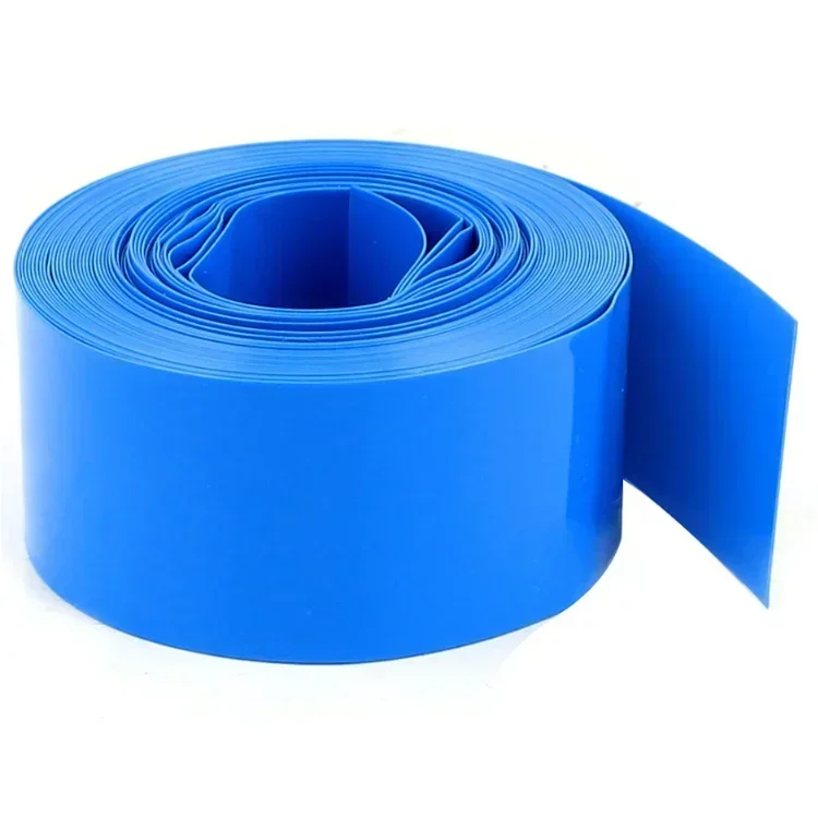 PVC Heat Shrink Tube Width 110mm Dia 70mm Lithium Battery Insulated Film Wrap Protection Case Pack Wire Cable Sleeve