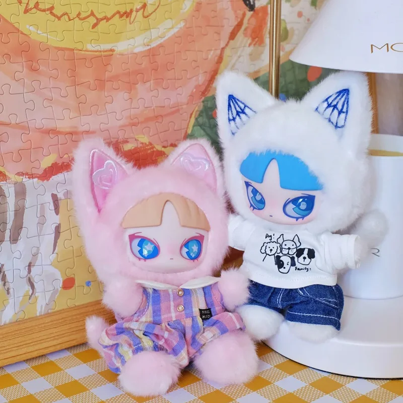 حقيقية نزل القط الدردشة سلسلة الفينيل صندوق أعمى المألوف العصرية تحصيل الدمى غرفة ديكور العصرية اللعب والهوايات