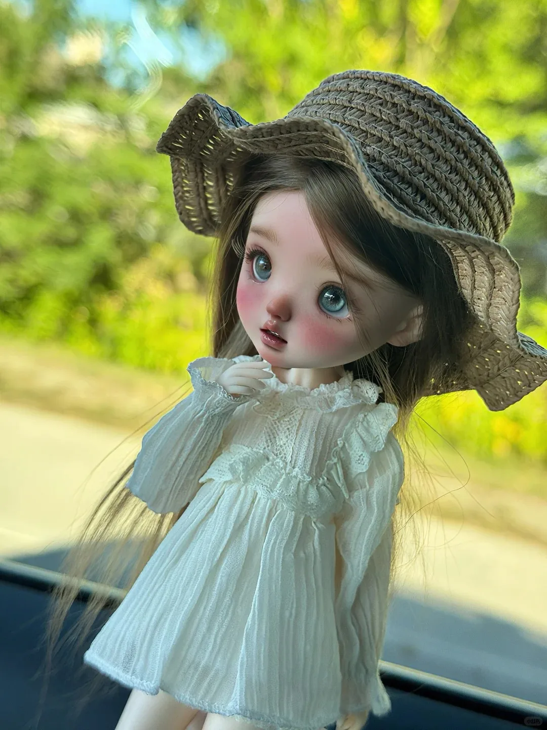 Em estoque 1/6 boneca dianbro bjd dianmei diansister bjd sd boneca cabeça grande material de resina diy brinquedos infantis presente da menina frete grátis