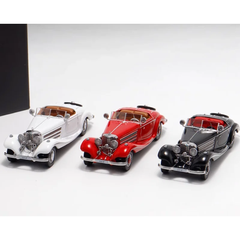 الحرية 1/64 مقياس 500K خمر السيارات العتيقة نموذج المقتنيات الحلي الزخرفية