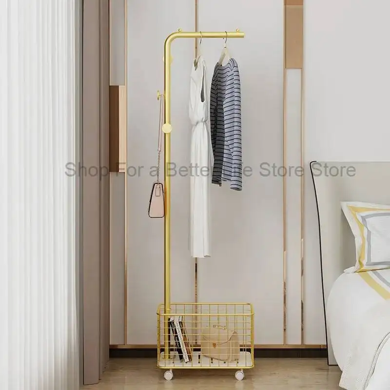 

Hangers Stand Modern Coat Rack Hallway Clothes Nordic Bags Design Coat Rack Decorative Golden Ripiano Home Furniture YYY30XP