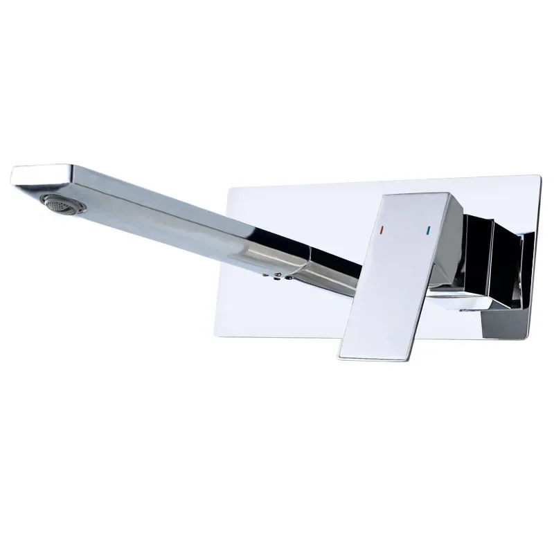 

Хромированный полностью медный смеситель для скрытого монтажа. Смеситель для гостиницы B & B Villa. Смеситель для скрытого монтажа в коробке. Набор смесителей AM1008.