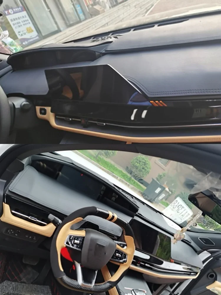

For Changan UNI-K UNI-T UNI-V Accessories Dashmat Dashboard Cover Instrument Panel Insulation Sunscreen Protective Pad