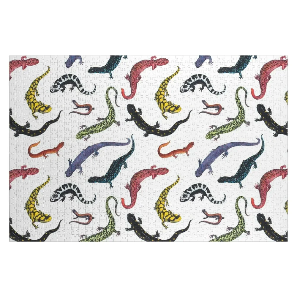 

Salamanders Jigsaw Puzzle Customizable Gift Personalized Kids Gifts Custom Kids Toy Puzzle